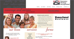 Desktop Screenshot of insurancestrategyinc.com